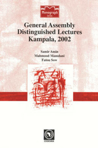 Cover of General Assembly Distinguished Lectures Kampala, 2002