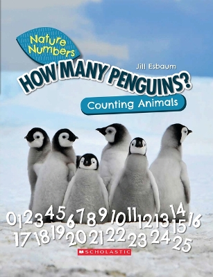 Book cover for How Many Penguins?: Counting Animals (Nature Numbers)