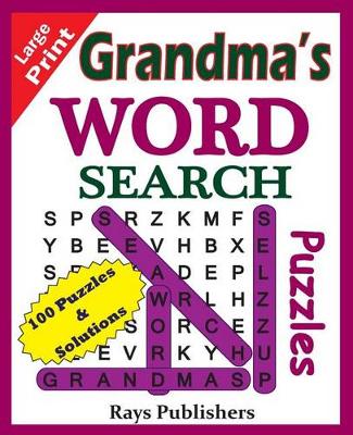 Book cover for Grandma's Word Search Puzzles