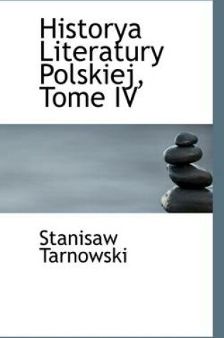 Cover of Historya Literatury Polskiej, Tome IV