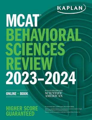 Cover of MCAT Behavioral Sciences Review 2023-2024