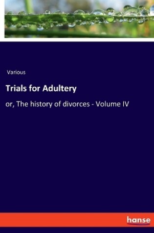 Cover of Trials for Adultery