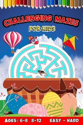 Book cover for Challenging Mazes For Kids