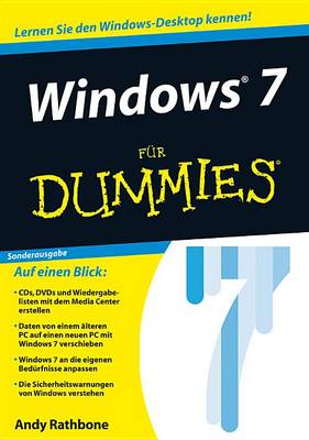 Book cover for Windows 7 für Dummies
