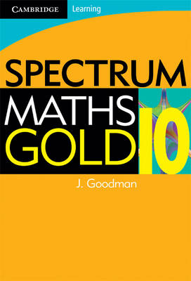 Book cover for Spectrum Mathematics Gold Year 10