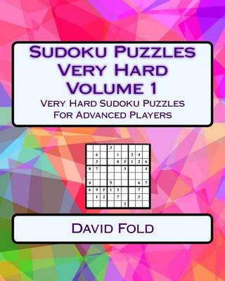 Cover of Sudoku Puzzles Very Hard Volume 1