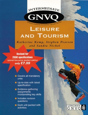 Book cover for Intermediate GNVQ Leisure and Tourism (updated)