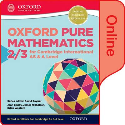 Book cover for Pure Mathematics 2 & 3 Online Student Book