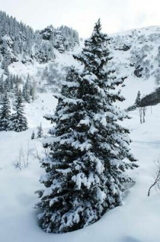 Cover of Snow Covered Pine Tree in the Forest Journal