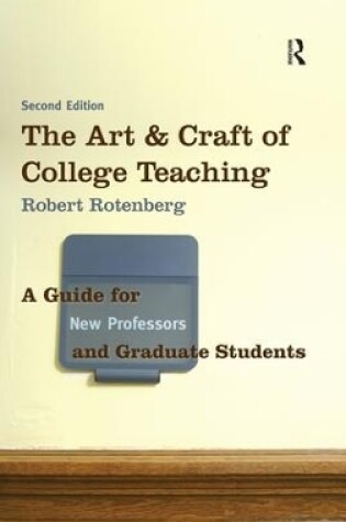Cover of The Art and Craft of College Teaching