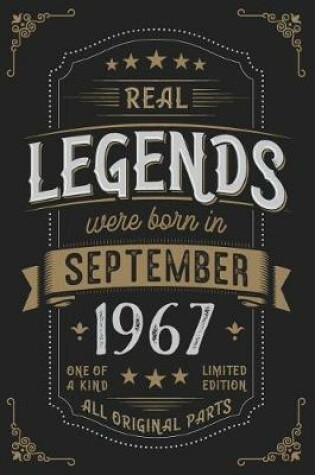 Cover of Real Legends were born in September 1967