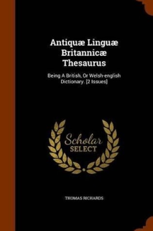 Cover of Antiquae Linguae Britannicae Thesaurus