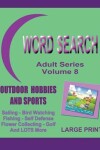 Book cover for Word Search Adult Series Volume 8