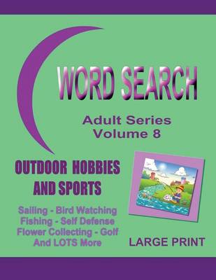 Book cover for Word Search Adult Series Volume 8