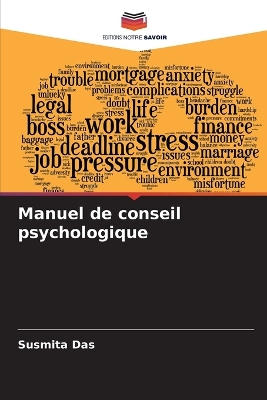 Book cover for Manuel de conseil psychologique