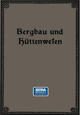 Book cover for Bergbau Und Huttenwesen