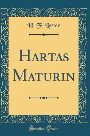 Cover of Hartas Maturin (Classic Reprint)