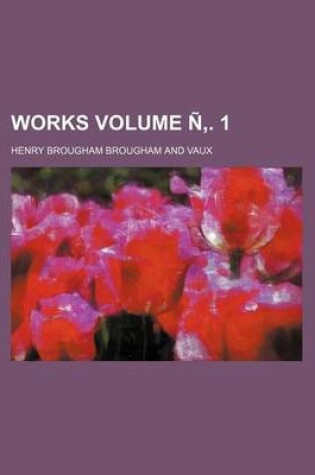 Cover of Works Volume N . 1