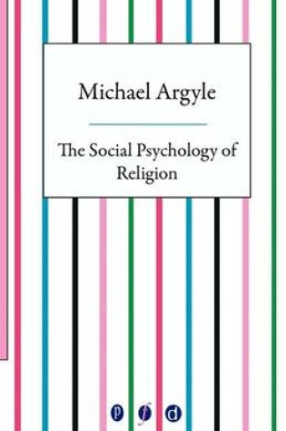 Cover of The Social Psychology of Religion