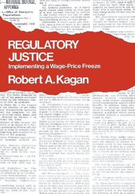 Book cover for Regulatory Justice