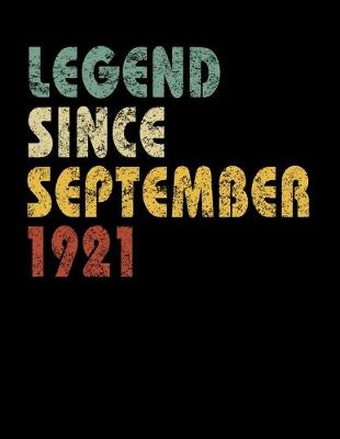 Book cover for Legend Since September 1921