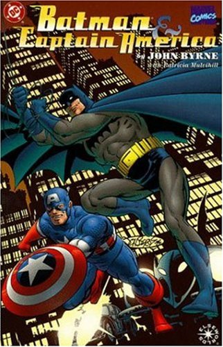 Book cover for Batman/Captain America