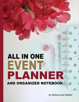 Book cover for All in One Event Planner and Organizer Notebook