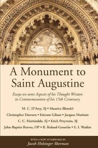 Cover of A Monument to Saint Augustine