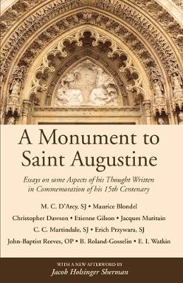 Book cover for A Monument to Saint Augustine