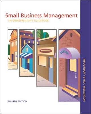 Book cover for Small Business Management: An Entrepreneur's Guidebook with CD Business Plan Templates