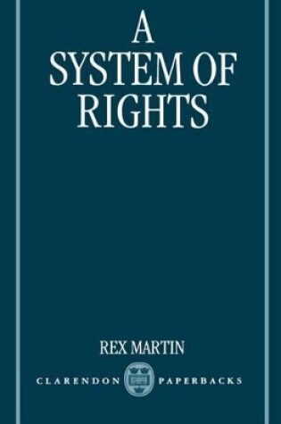 Cover of A System of Rights