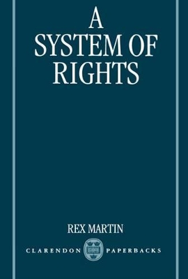 Book cover for A System of Rights