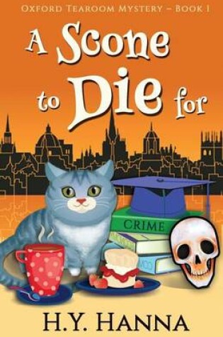 Cover of A Scone to Die for - Oxford Tearoom Mysteries Book 1)