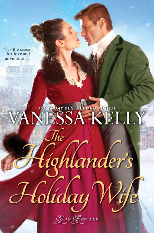 Cover of The Highlander's Holiday Wife