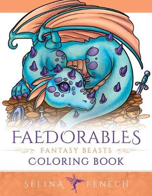 Book cover for Faedorables Fantasy Beasts Coloring Book