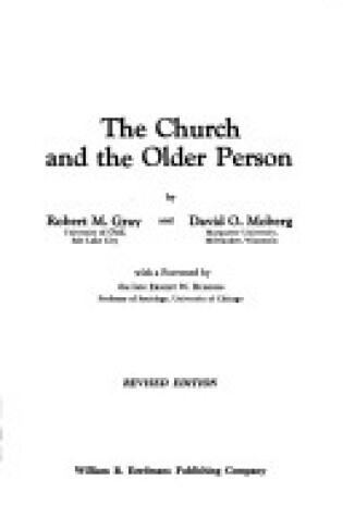 Cover of Church and the Older Person