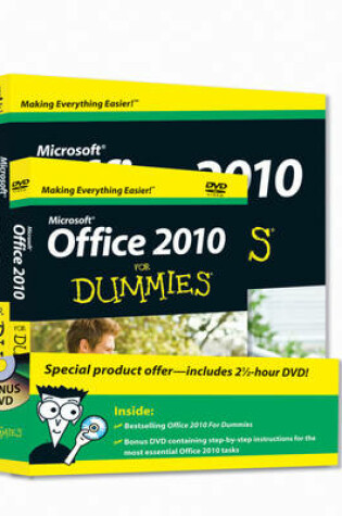 Cover of Office 2010 For Dummies, Book + DVD Bundle