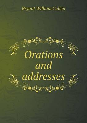 Book cover for Orations and Addresses