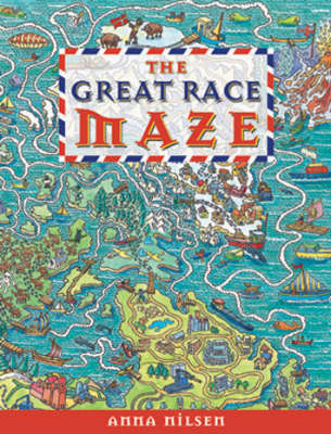 Book cover for The Great Race Maze