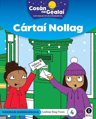 Book cover for COSÁN NA GEALAÍ Cártaí Nollag