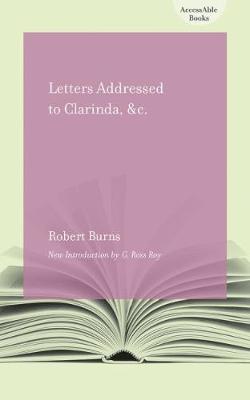 Book cover for Letters Addressed to Clarinda, &c.