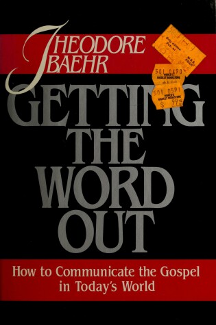 Cover of Getting the Word Out