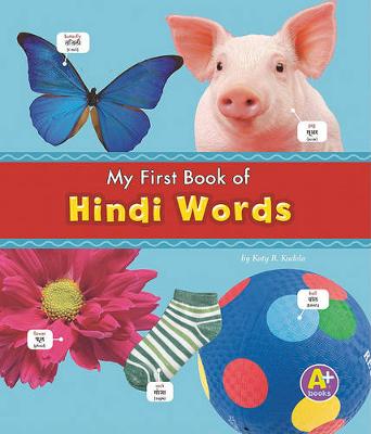 Book cover for My First Book of Hindi Words