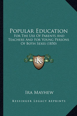 Book cover for Popular Education Popular Education