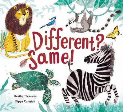 Book cover for Different? Same!