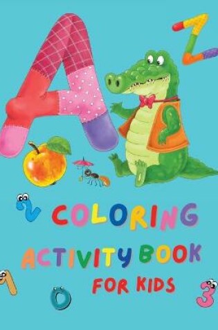 Cover of Coloring Activity Book for Kids
