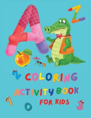 Book cover for Coloring Activity Book for Kids