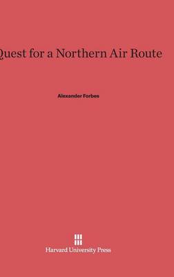 Book cover for Quest for a Northern Air Route