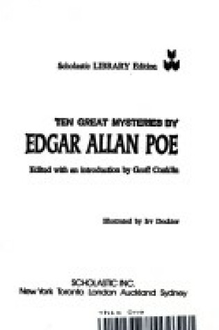 Cover of Ten Great Mysteries of Edgar Allan Poe