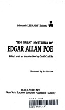 Book cover for Ten Great Mysteries of Edgar Allan Poe